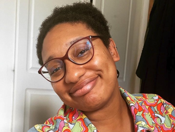 Ashh Blackwood smiling