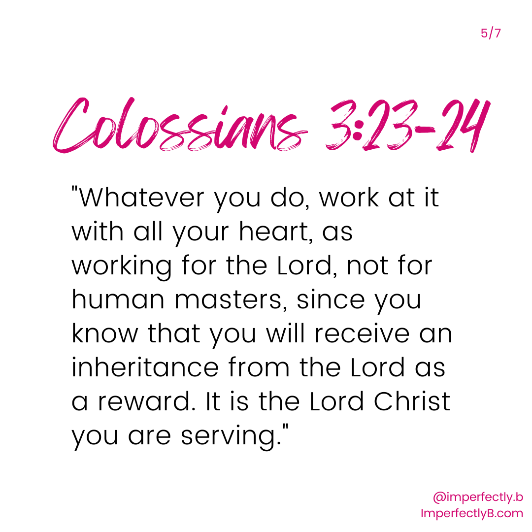 Colossians 3:23-24