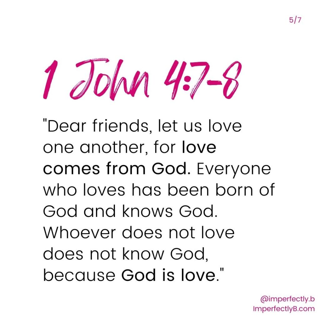 1 John 4:7-8