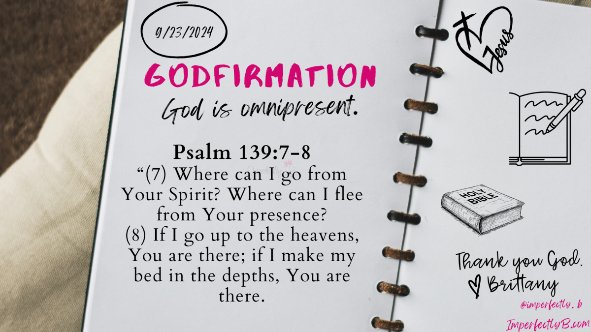 God is Omnipresent Psalm 139:7-8